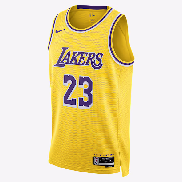 Camiseta amarilla Lakers LeBron